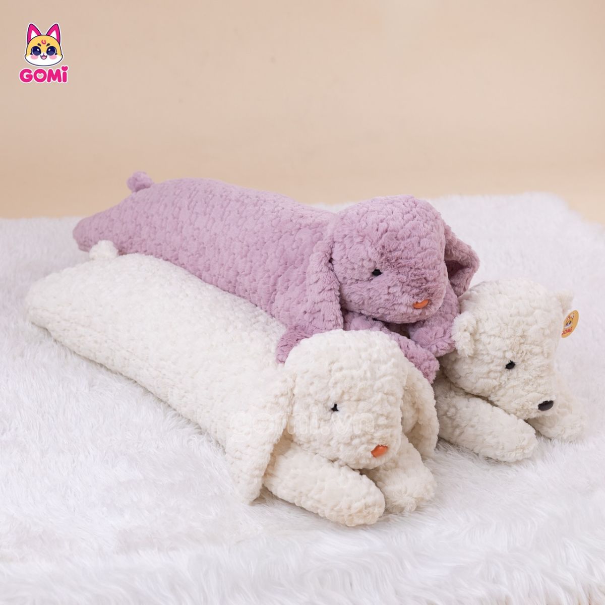 Gấu Bông Gối Ôm Thú Nằm Dài