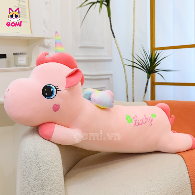 Gấu Bông Kì Lân Nằm Lucky