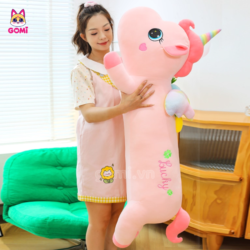 Gấu Bông Kì Lân Nằm Lucky