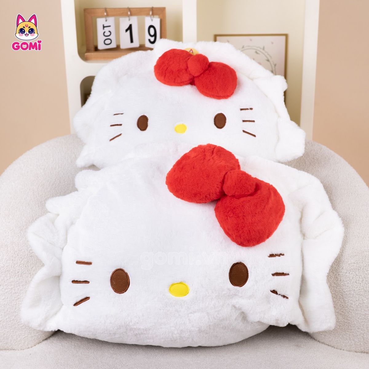Gối Bông Gối Tựa Hello Kitty