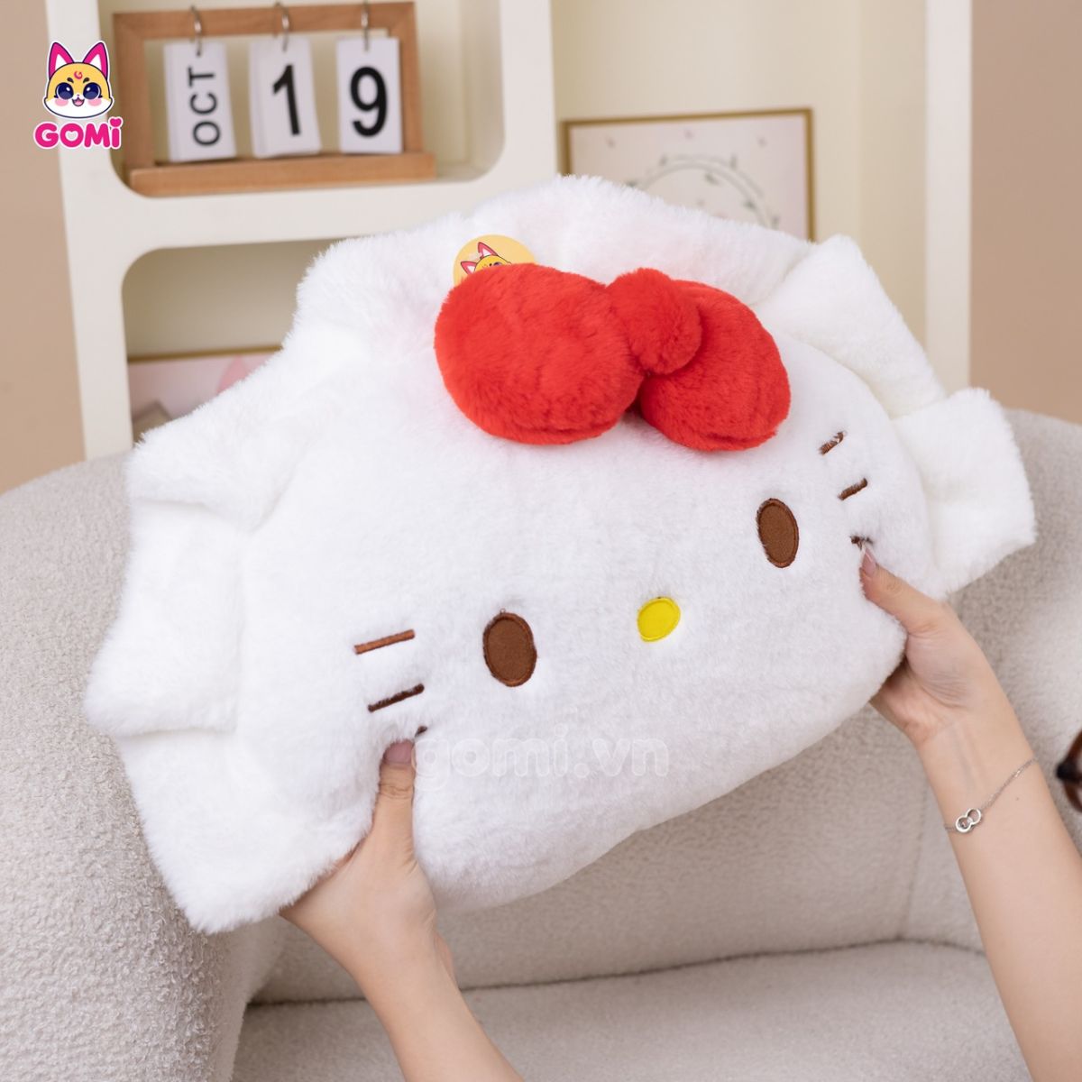 Gối Bông Gối Tựa Hello Kitty