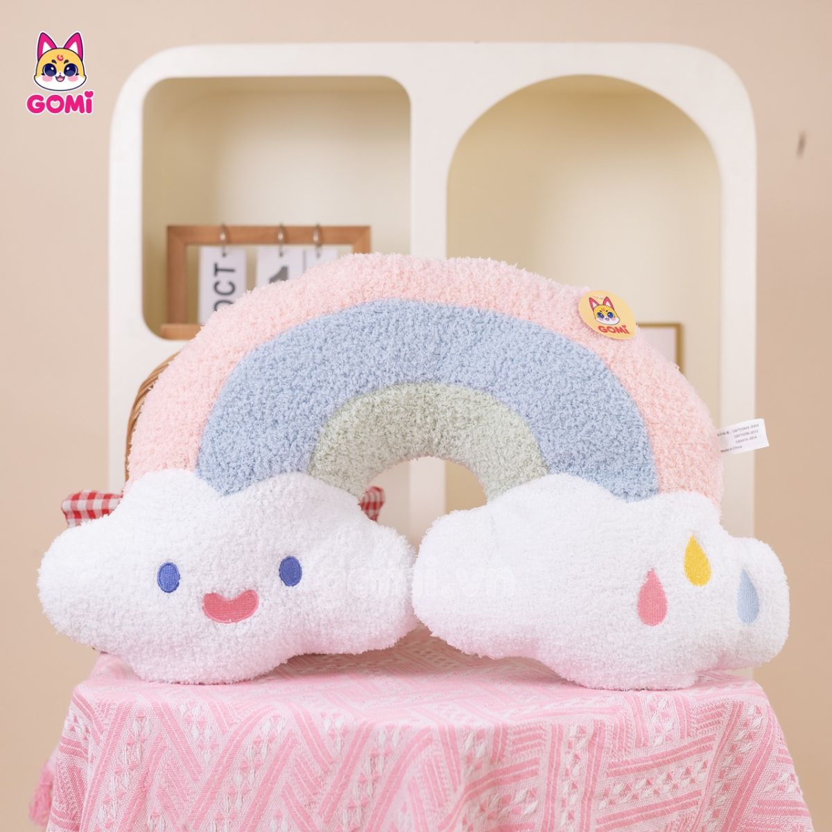 Gấu Bông Gối Tựa Xù