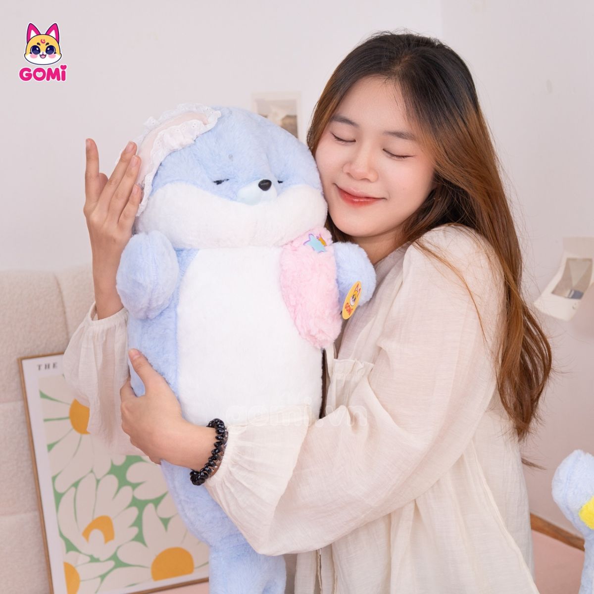 Gấu Bông Hải Cẩu Xanh