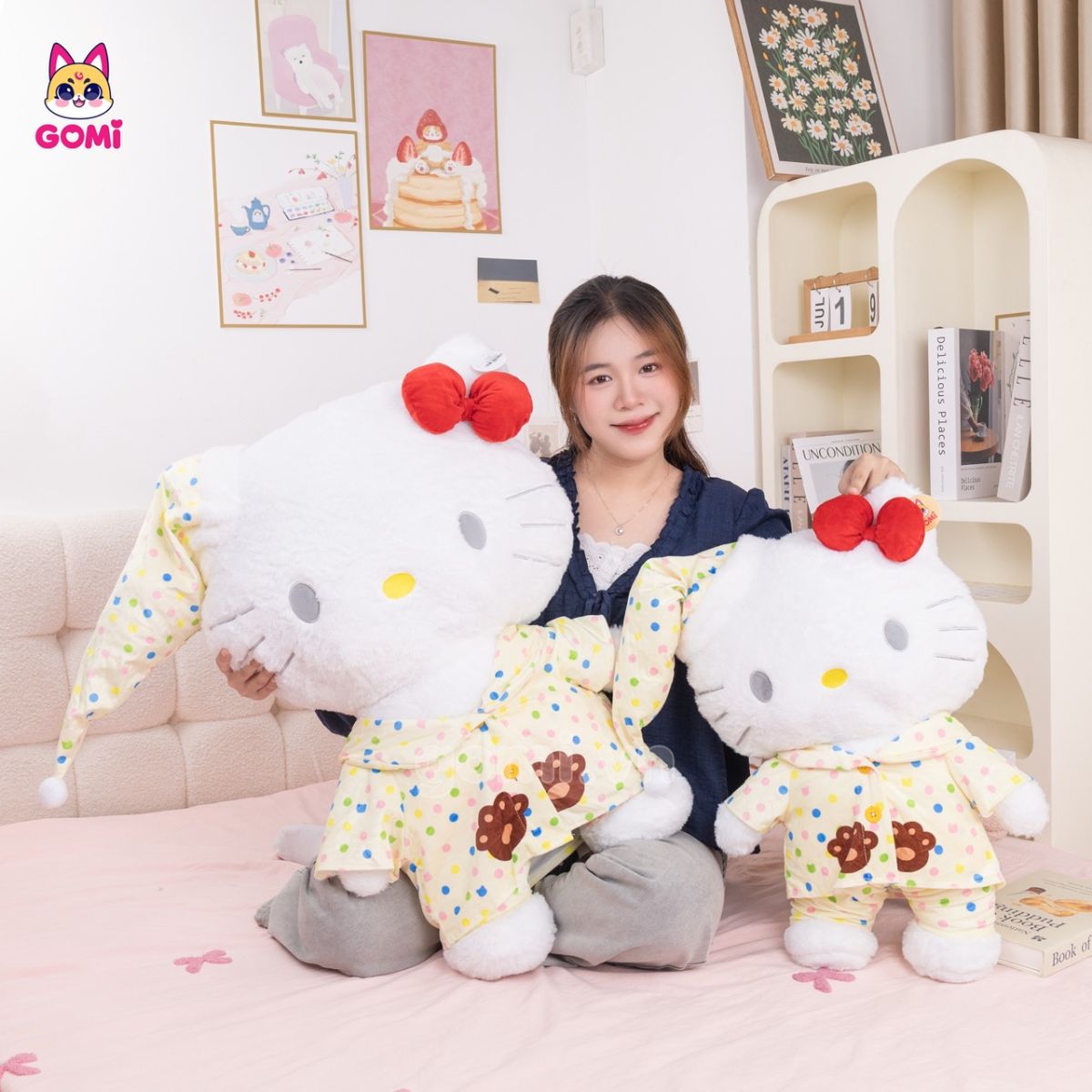 Gấu Bông Kitty Bộ Đồ Ngủ