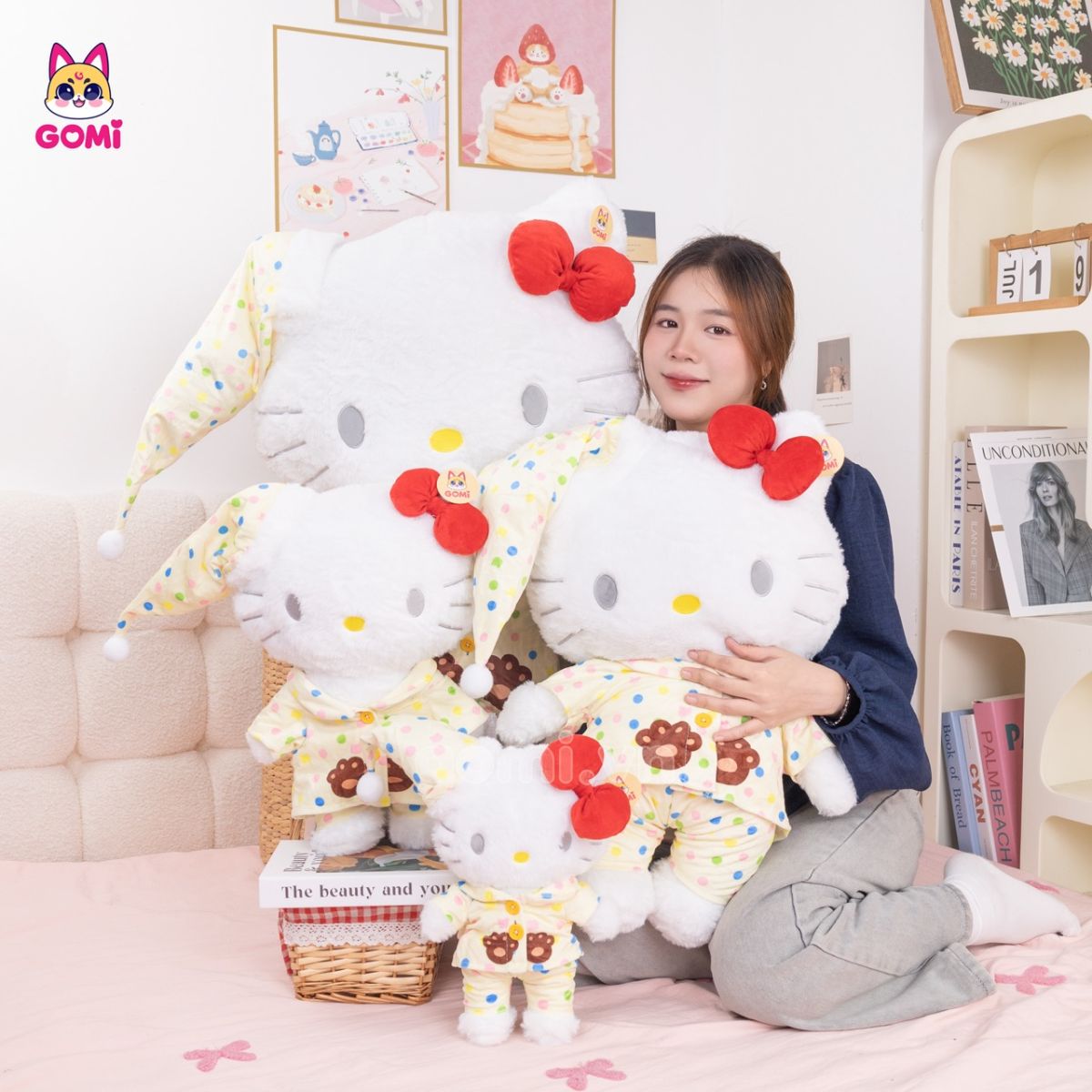 Gấu Bông Kitty Bộ Đồ Ngủ