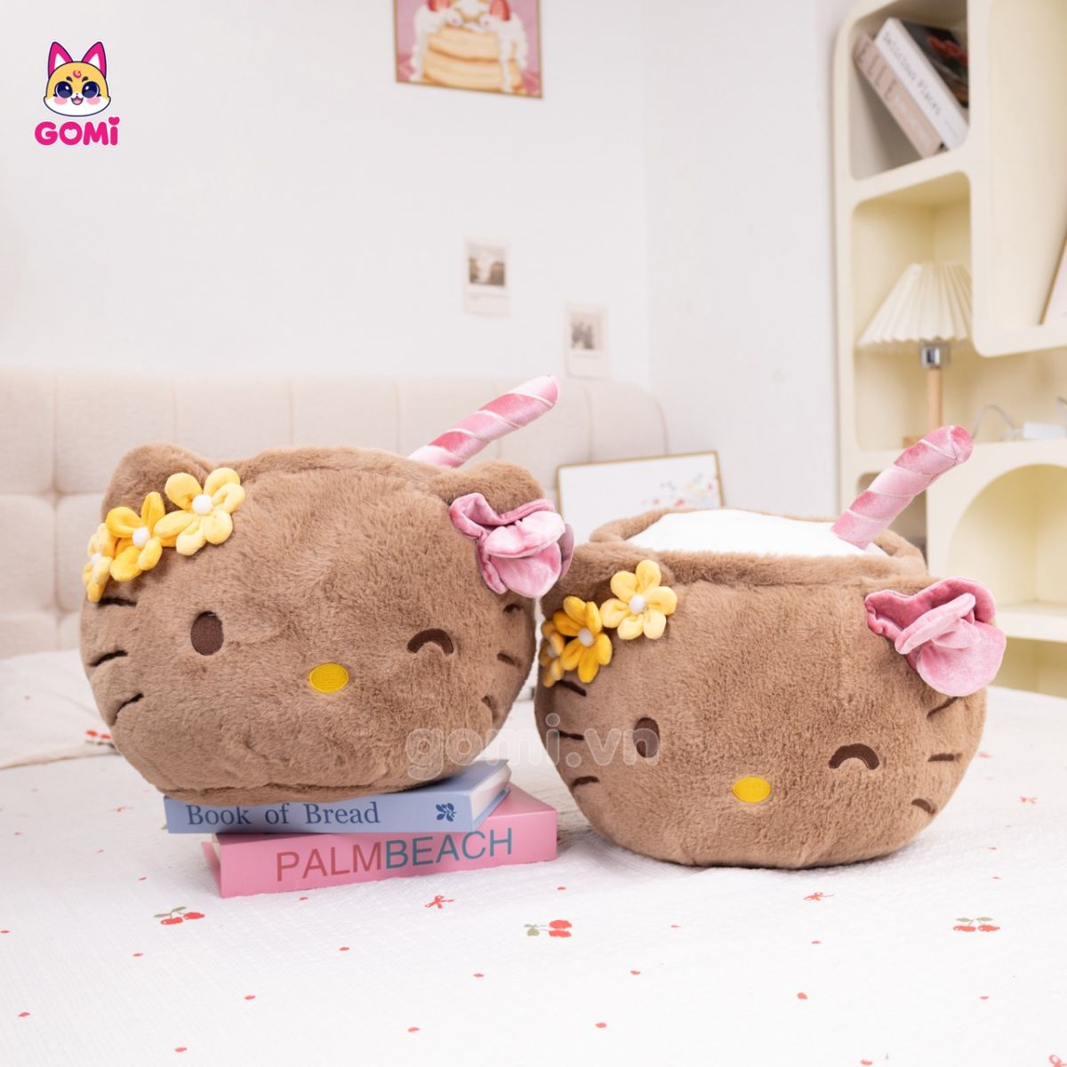 Gấu Bông Kitty Trái Dừa