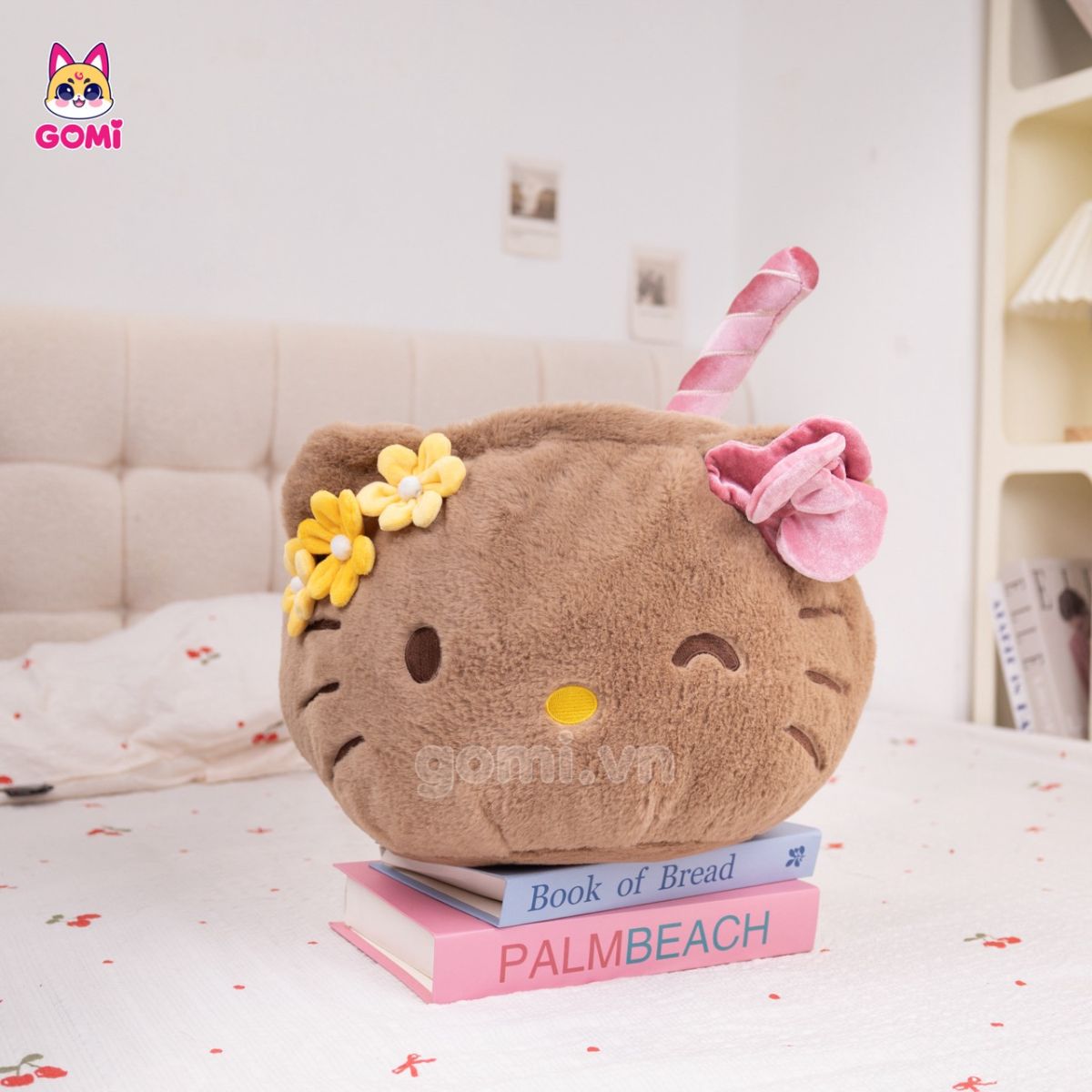 Gấu Bông Kitty Trái Dừa