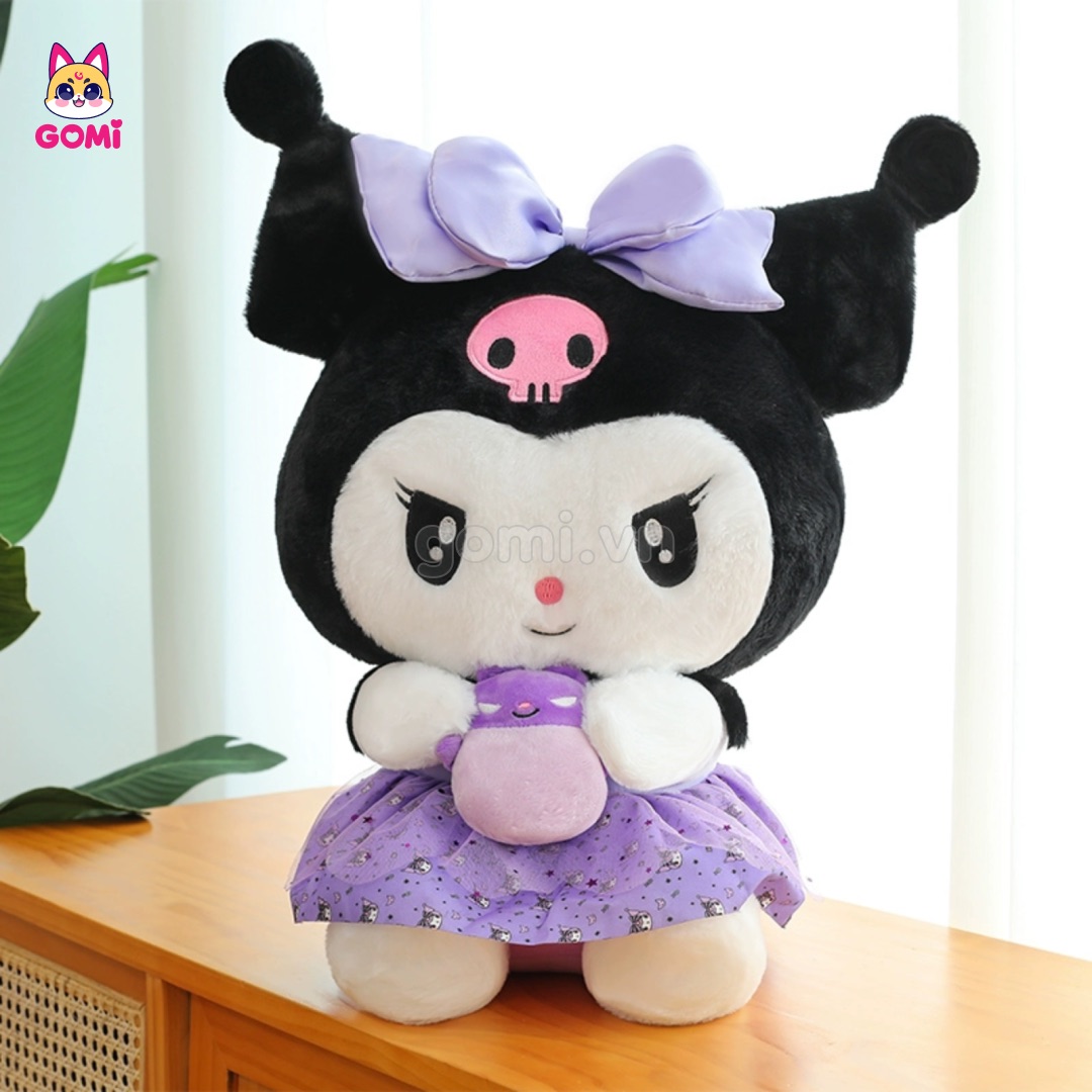 Kuromi Ôm Gấu