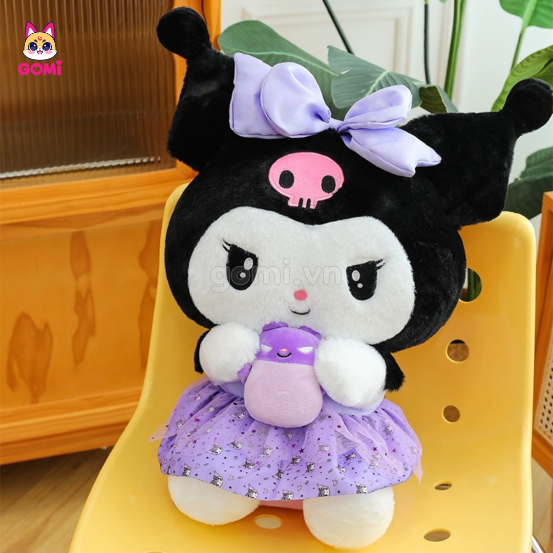 Kuromi Ôm Gấu