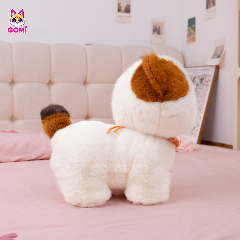 Gấu Bông Mèo Đeo Yếm Cá