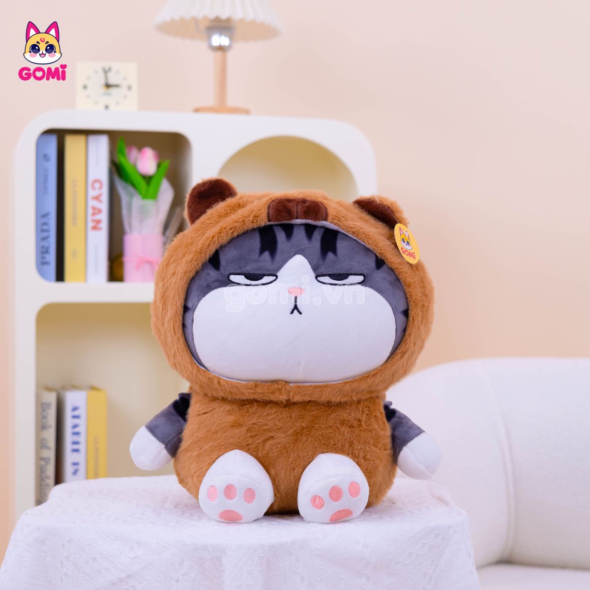 Gấu Bông Mèo Hoàng Thượng Cosplay Capybara