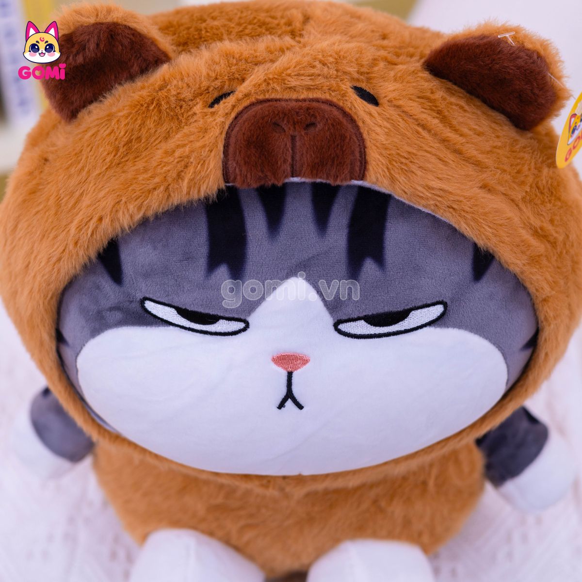 Gấu Bông Mèo Hoàng Thượng Cosplay Capybara