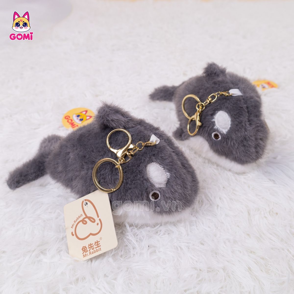 Móc Khoá Bộ 3 Cá Heo