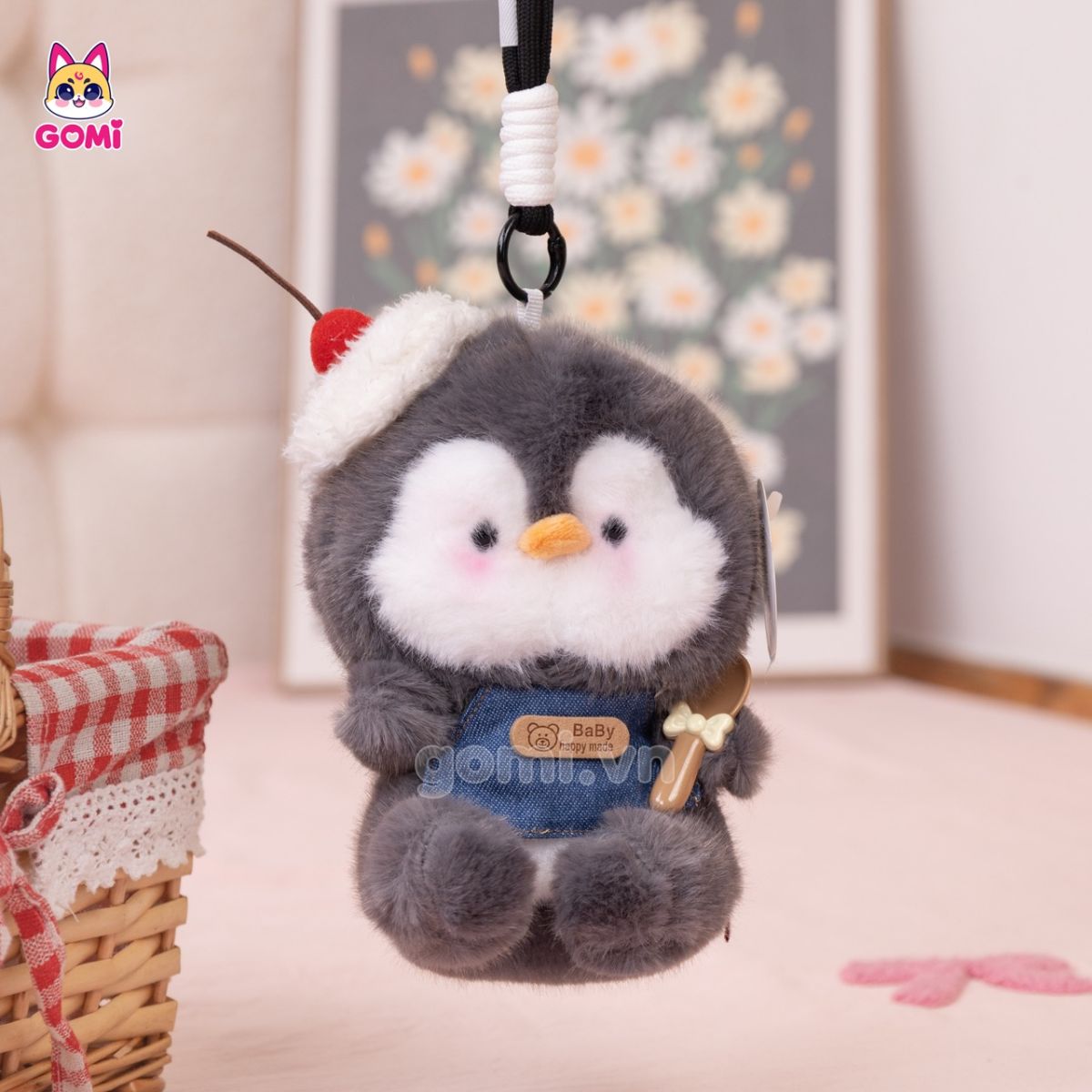 Móc Khoá Bộ 3 Cánh Cụt