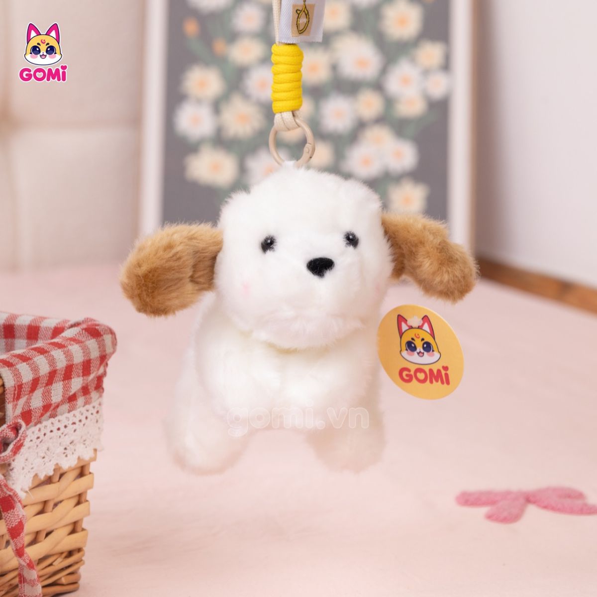Móc Khoá Bộ 6 Thú Nằm