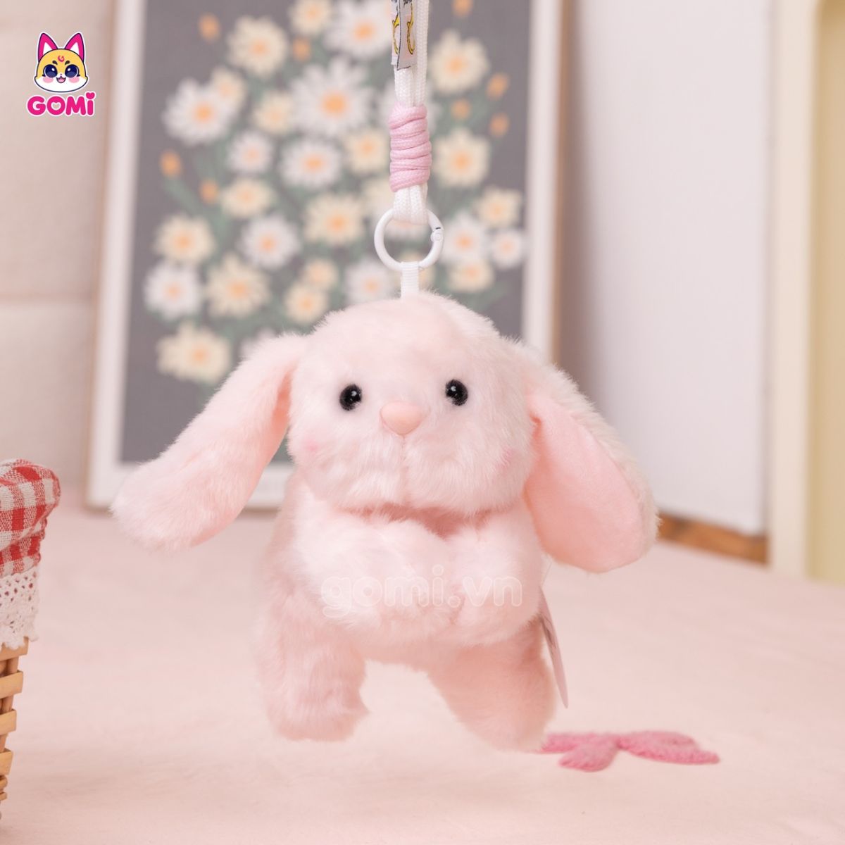 Móc Khoá Bộ 6 Thú Nằm