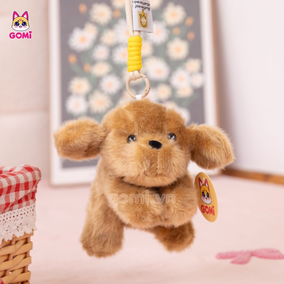 Móc Khoá Bộ 6 Thú Nằm