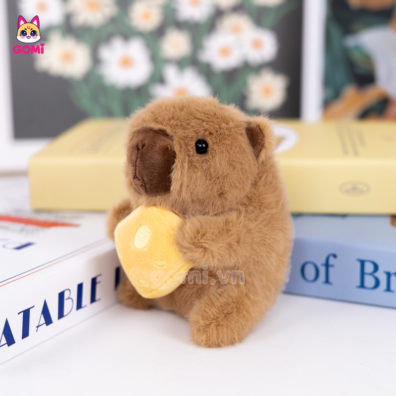 Móc Khóa Capybara Đầu Bếp