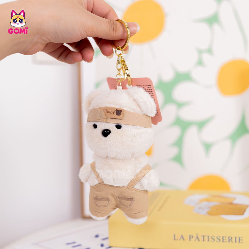 Móc Khóa Chó Đeo Yếm