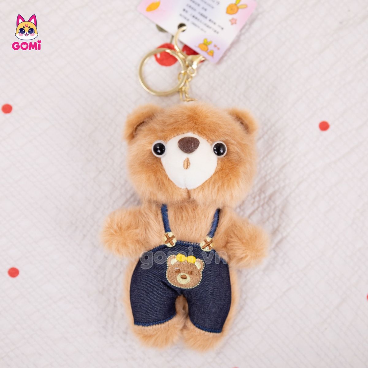 Móc Khoá Gấu Yếm