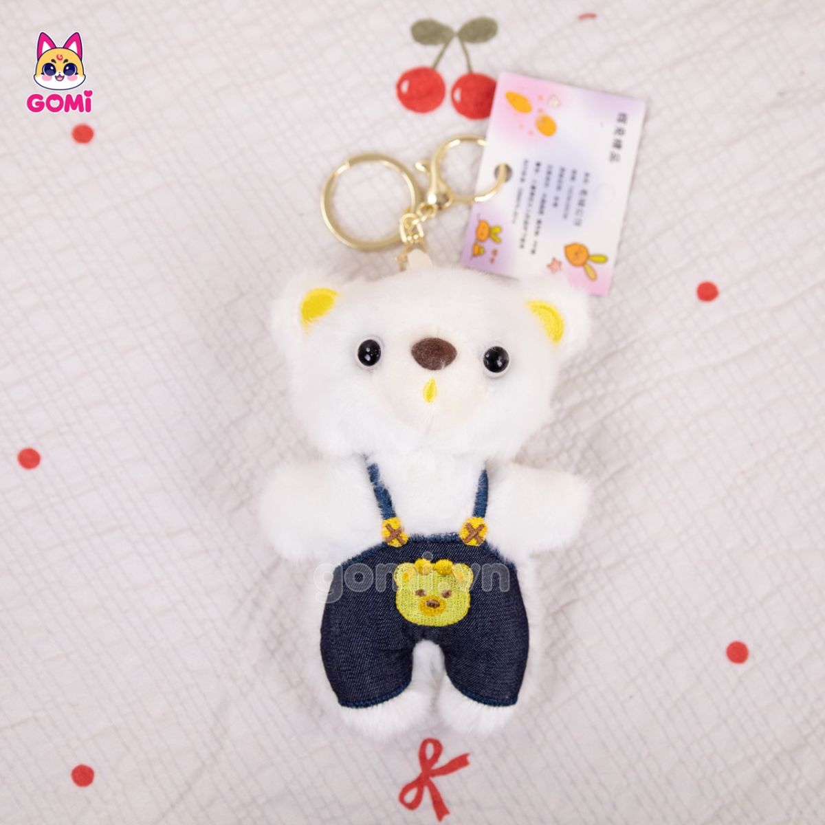 Móc Khoá Gấu Yếm