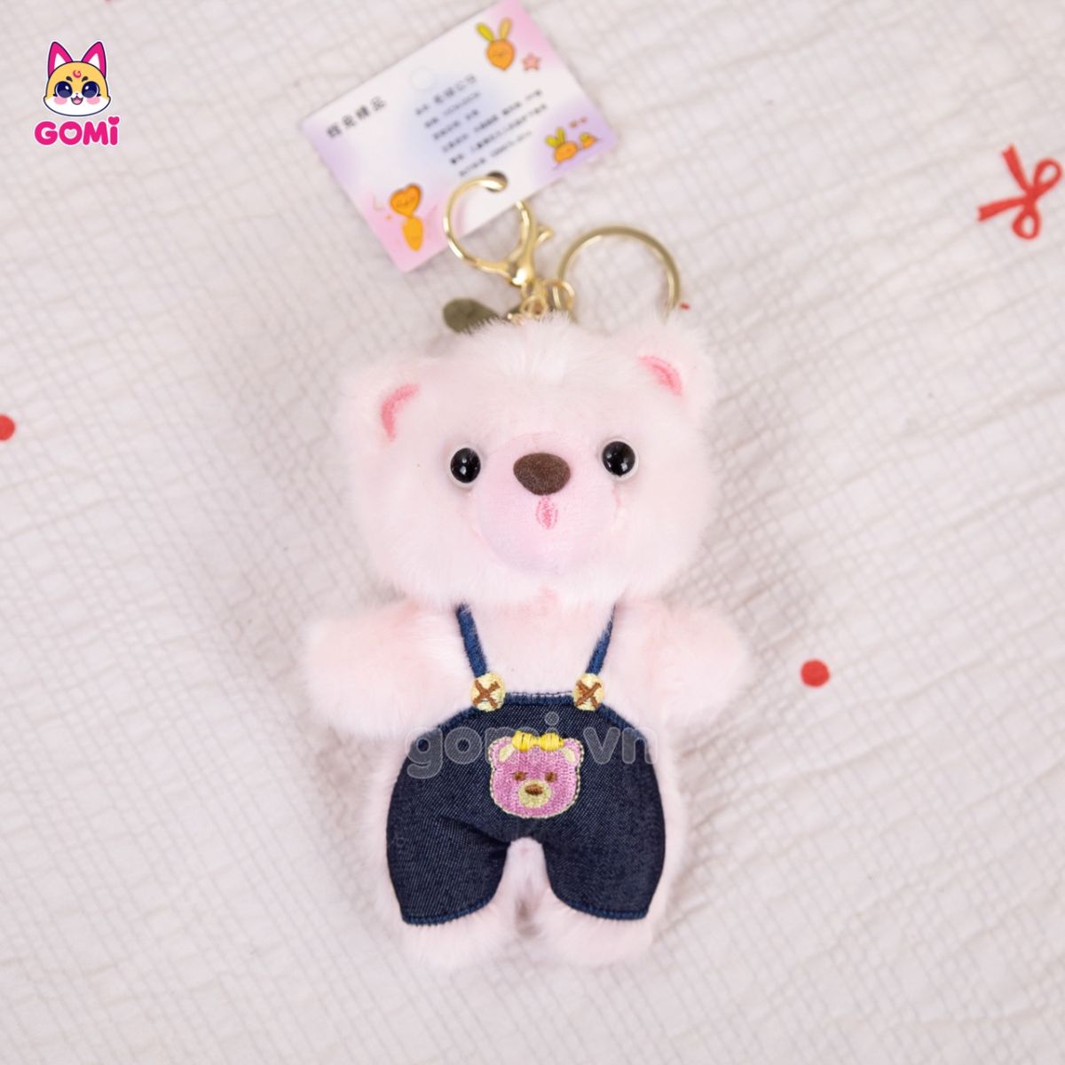 Móc Khoá Gấu Yếm