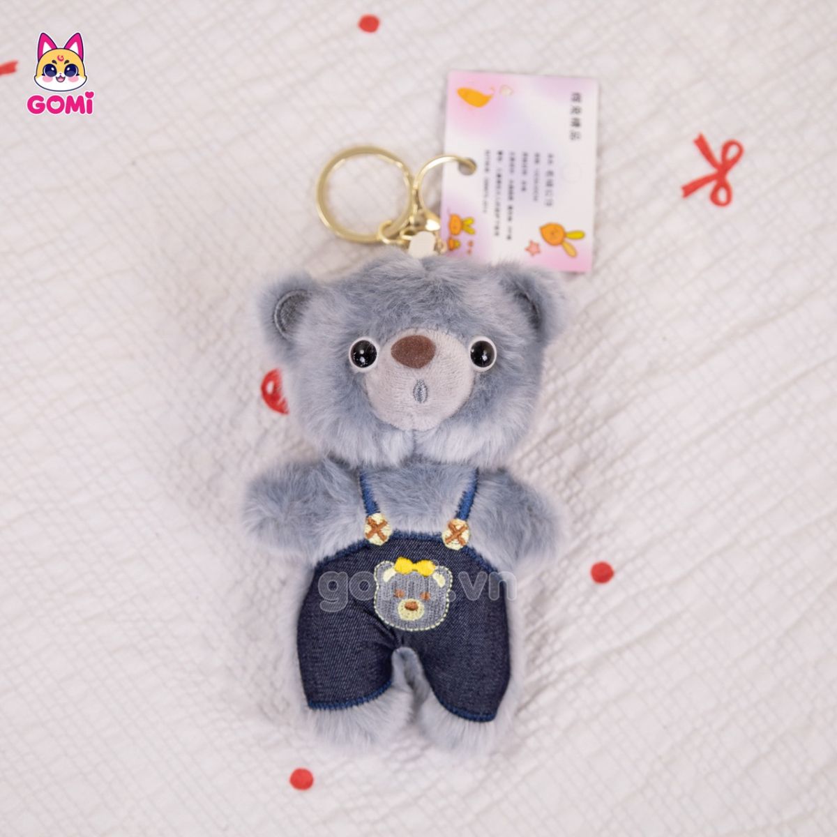Móc Khoá Gấu Yếm