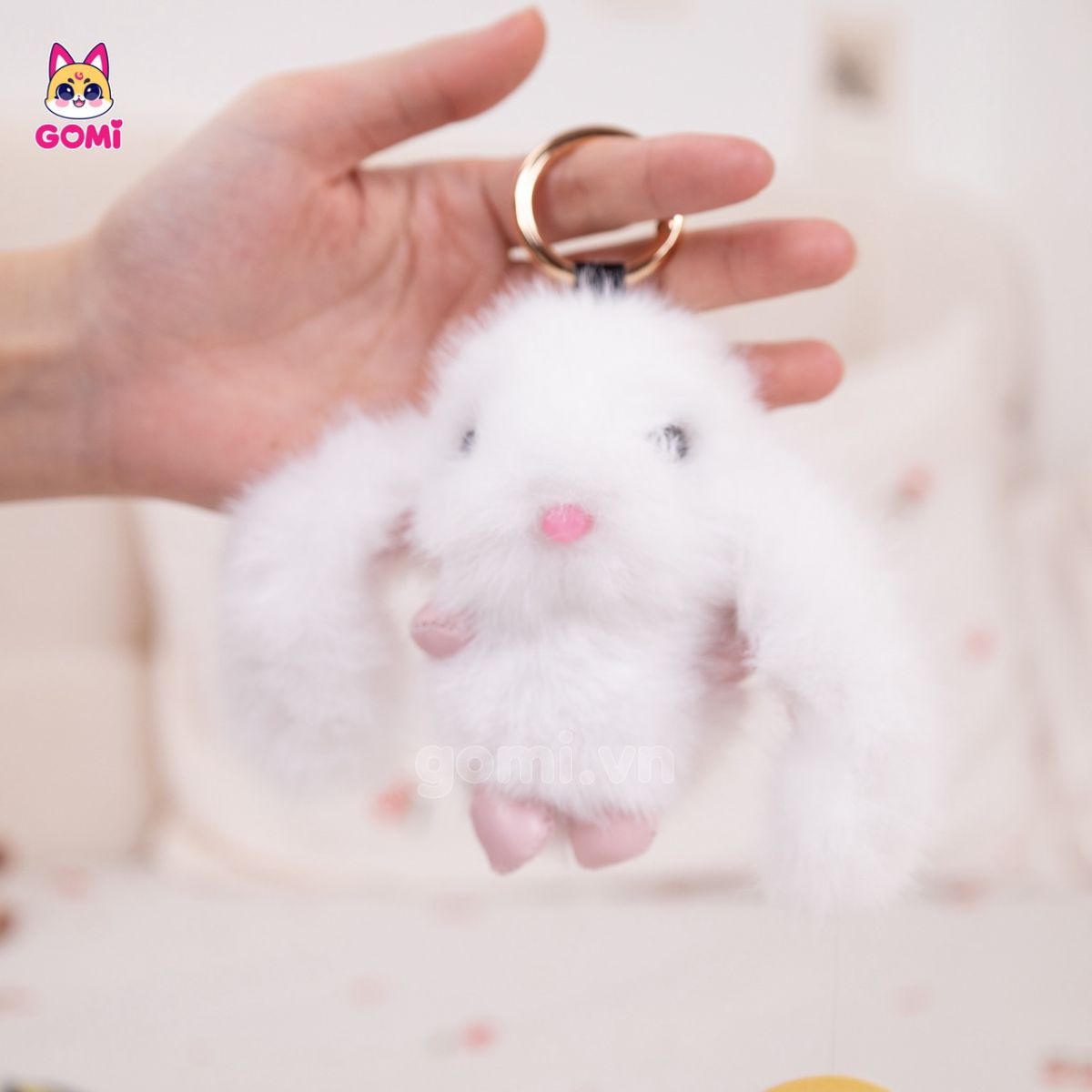 Móc Khoá Thỏ Tai Dài