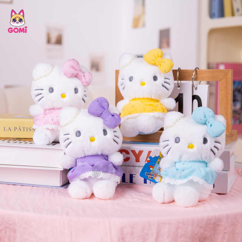 Móc Khóa Kitty Váy Nơ