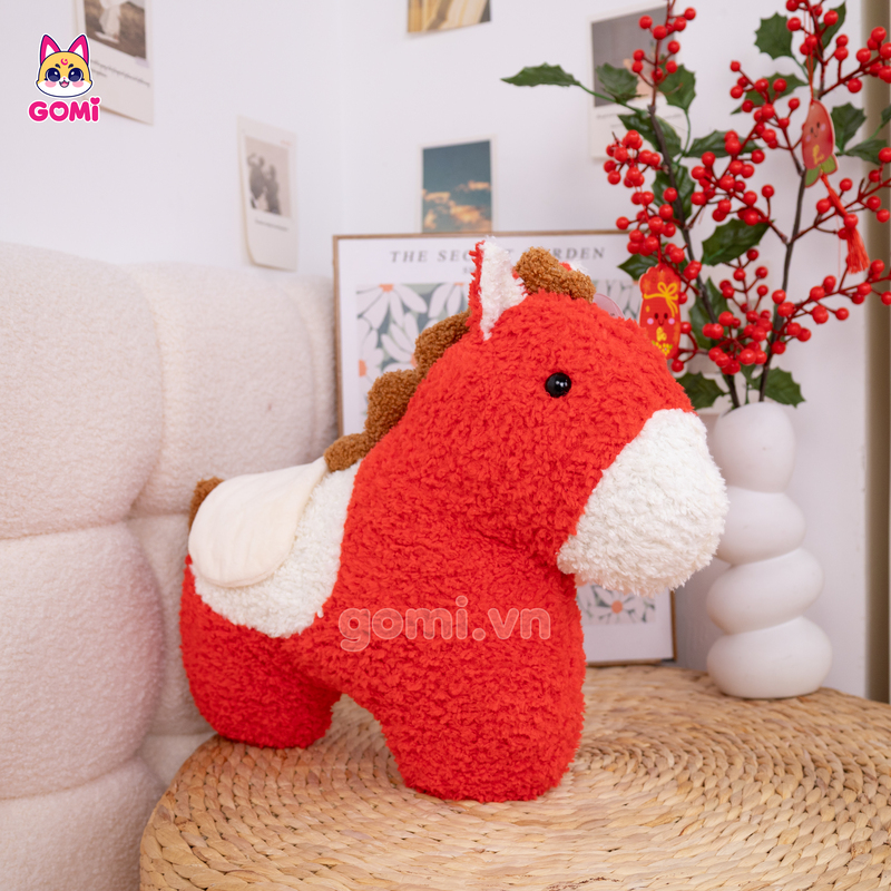 Gấu Bông Ngựa Yên Xù