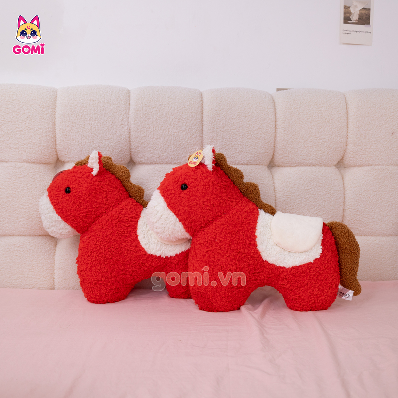 Gấu Bông Ngựa Yên Xù