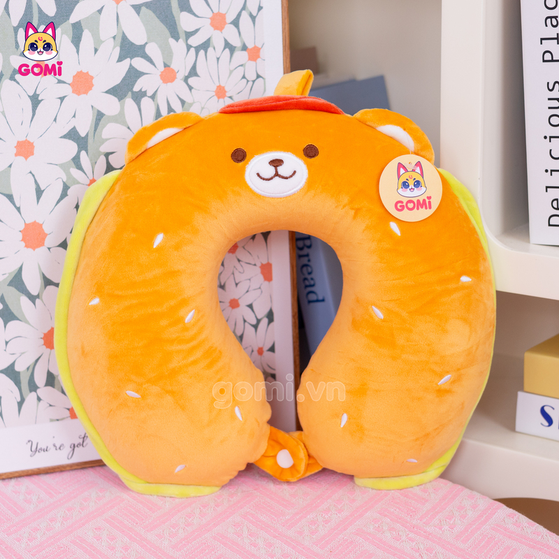 Gối Cổ Cao Su Non Hamburgur