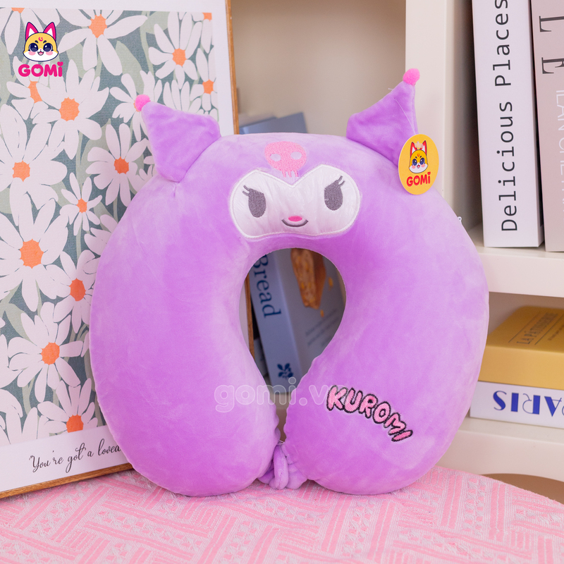 Gối Cổ Cao Su Non Kuromi
