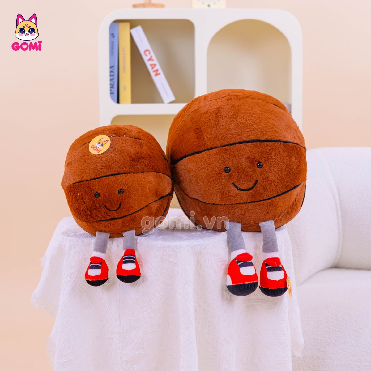 Gấu Bông Quả Bóng Rổ