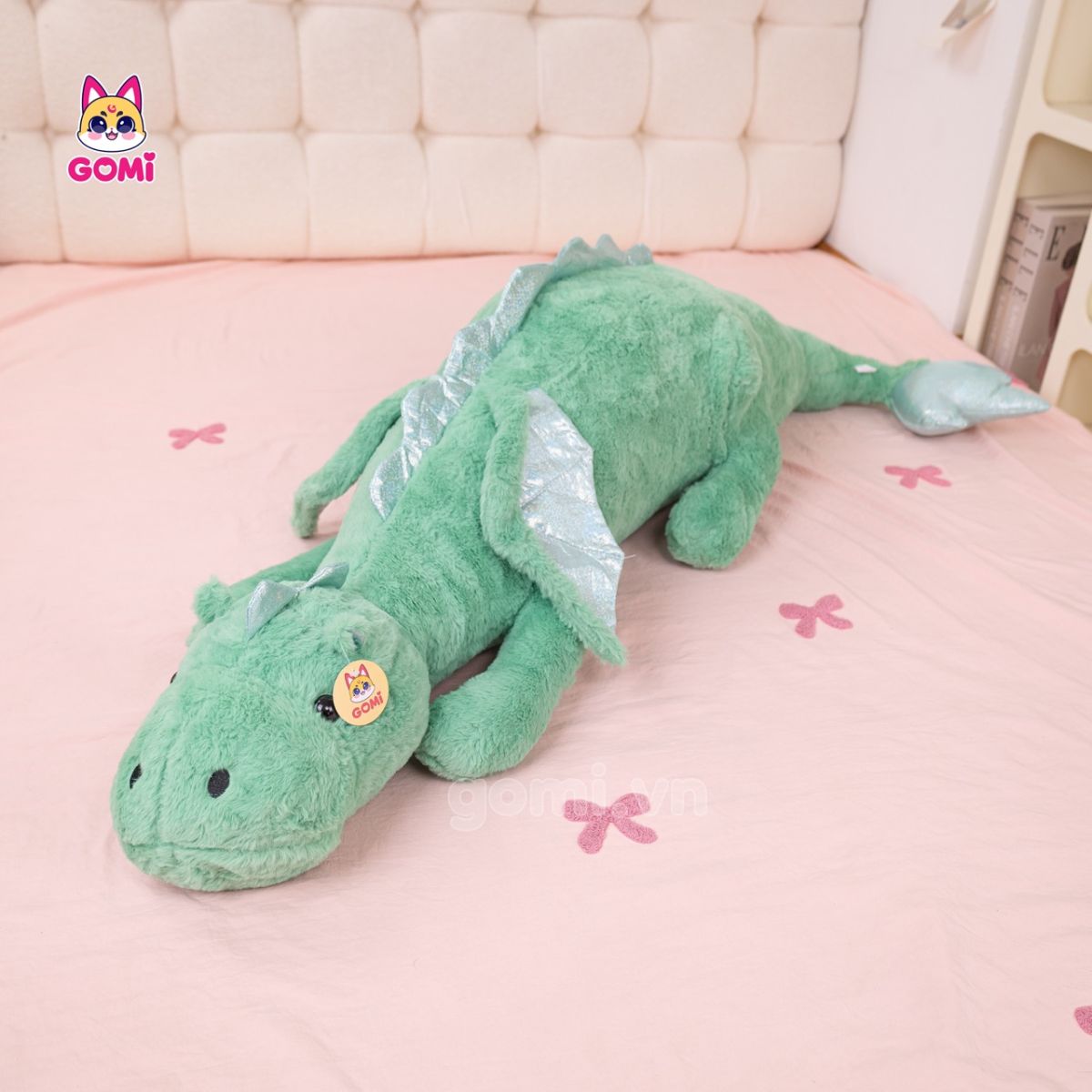 Gấu Bông Rồng Nằm Cánh Tiên