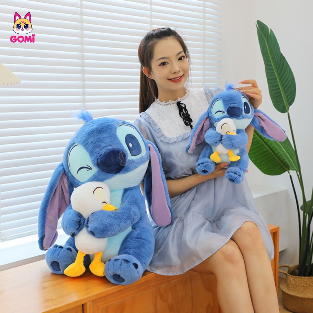 Stitch Ôm Vịt