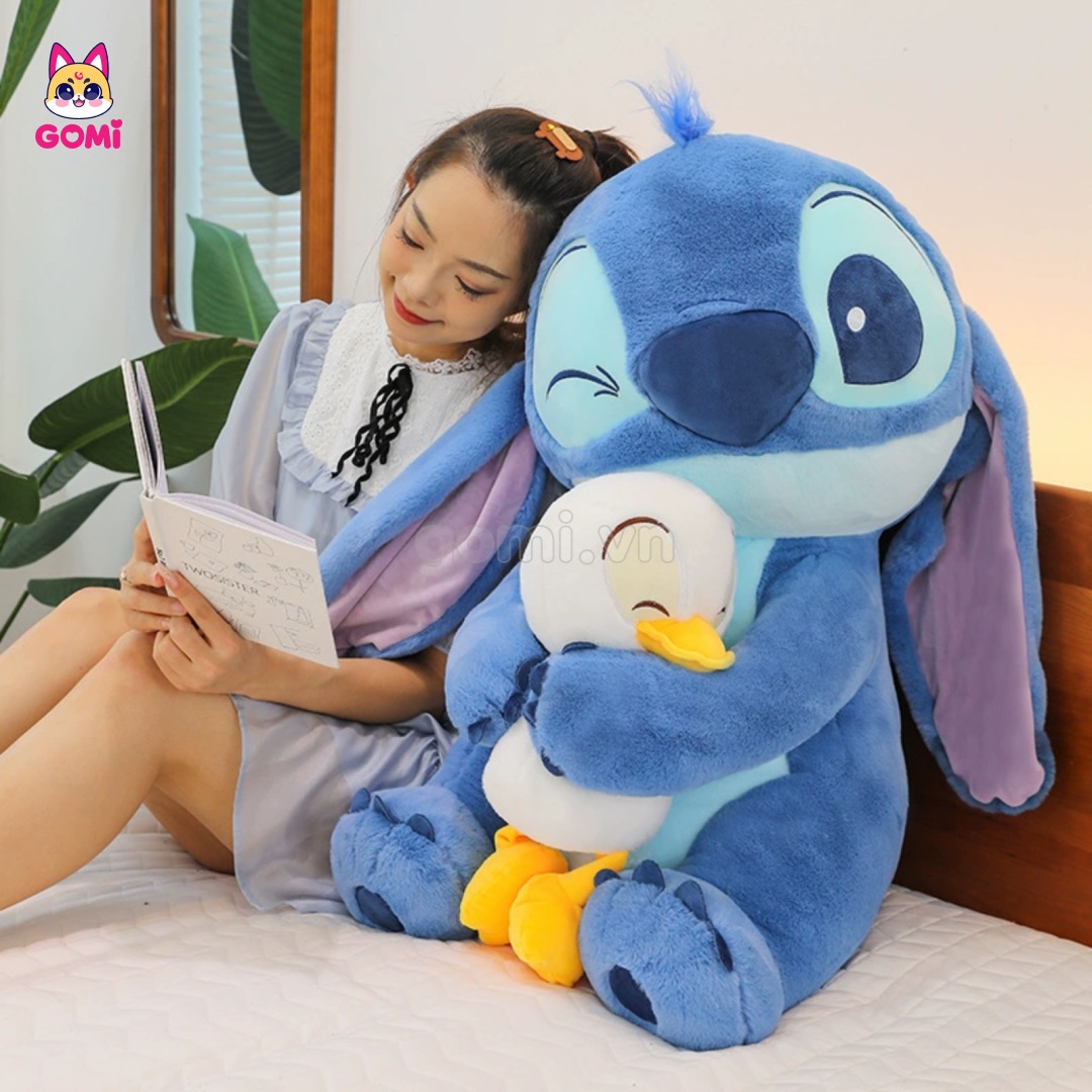 Stitch Ôm Vịt