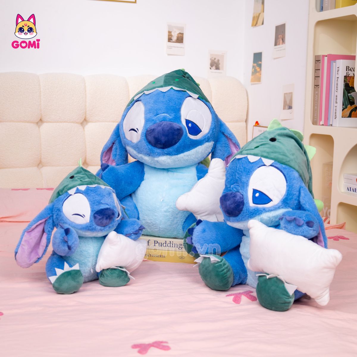 Gấu Bông Stitch Gối Ngủ