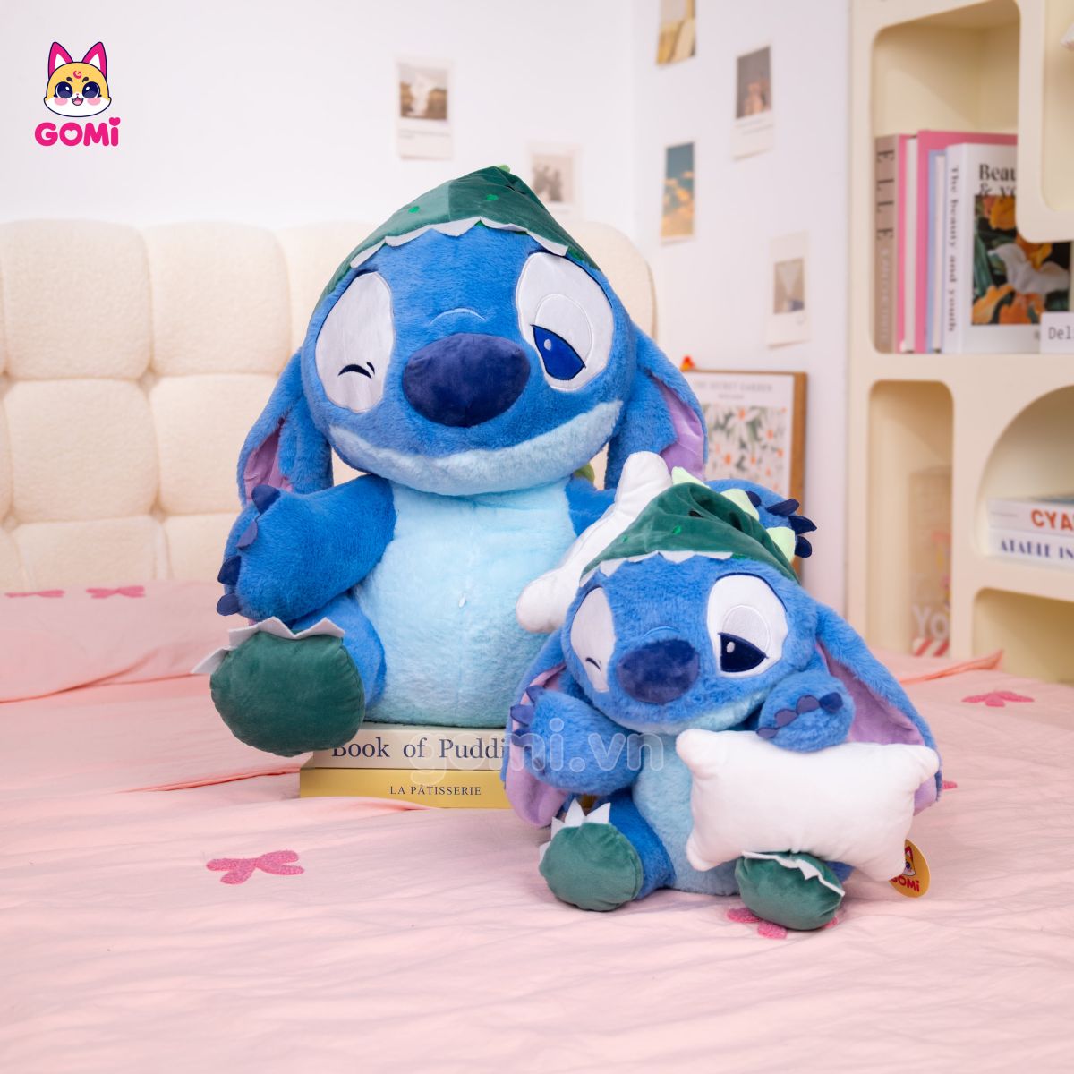 Gấu Bông Stitch Gối Ngủ