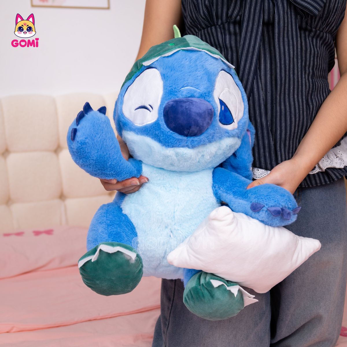 Gấu Bông Stitch Gối Ngủ