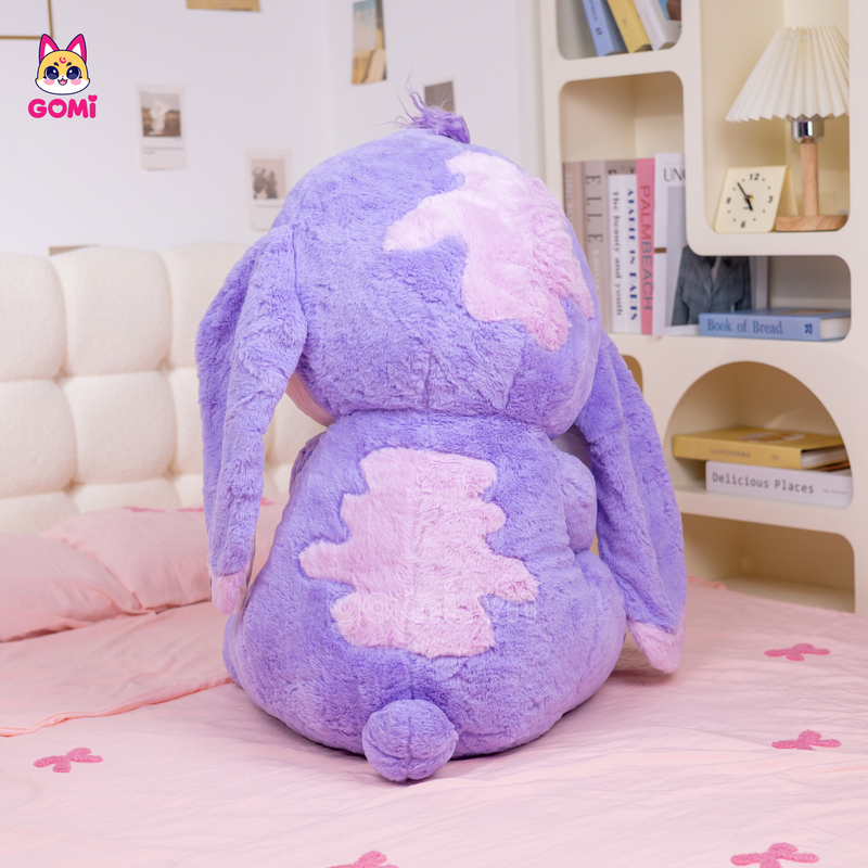 Gấu Bông Stitch Tím Ôm Vịt