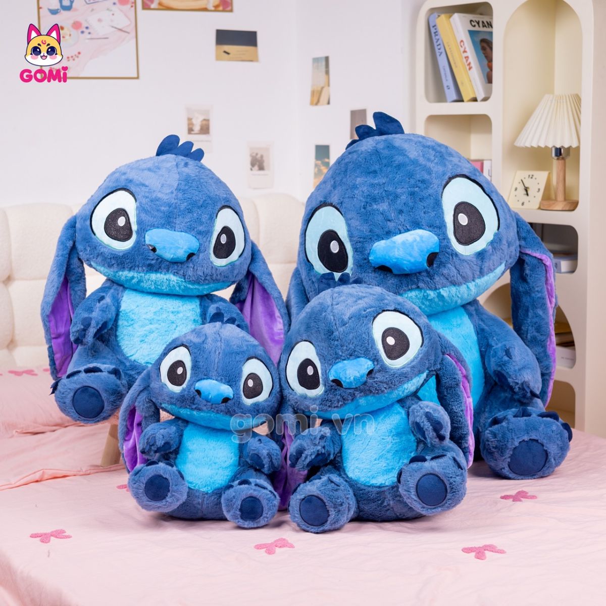 Gấu Bông Stitch Xanh