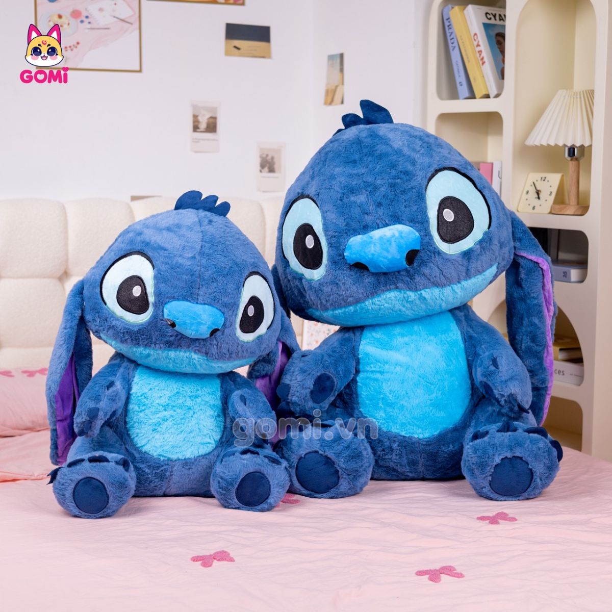 Gấu Bông Stitch Xanh