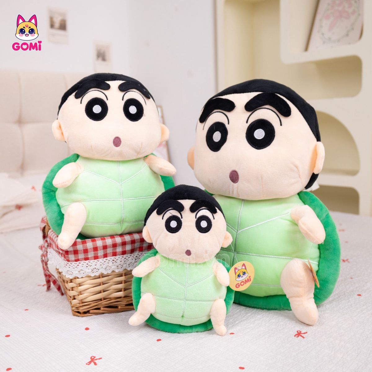 Gấu Bông Shin Cosplay Rùa