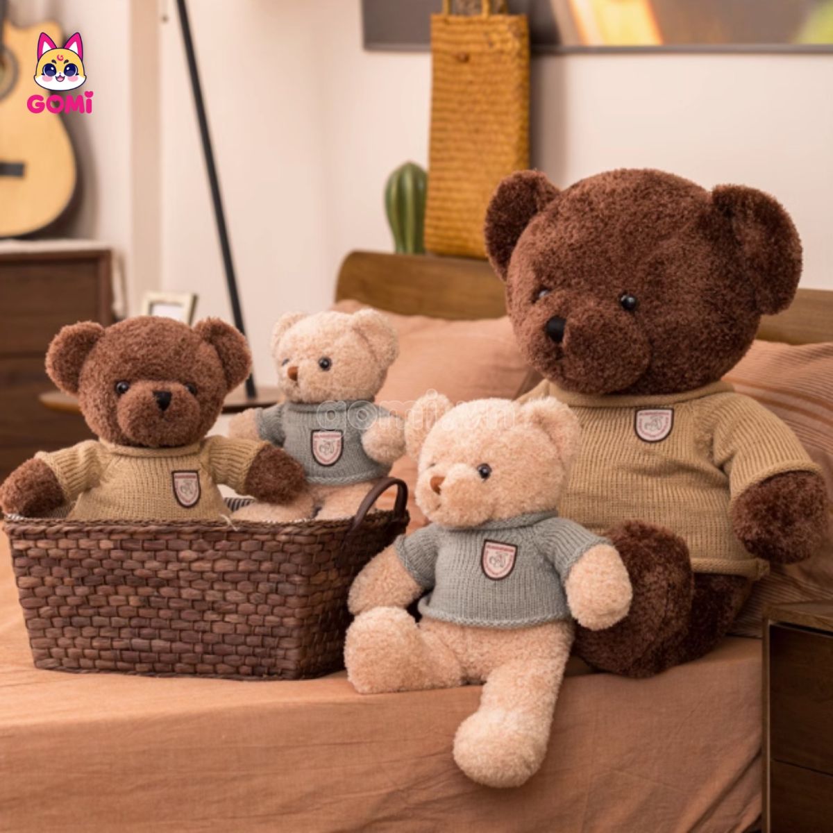 Gấu Bông Teddy Head Tales