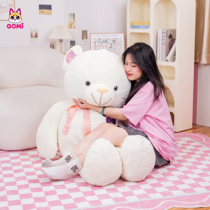 Gấu Bông Teddy Ngực Bánh Kem