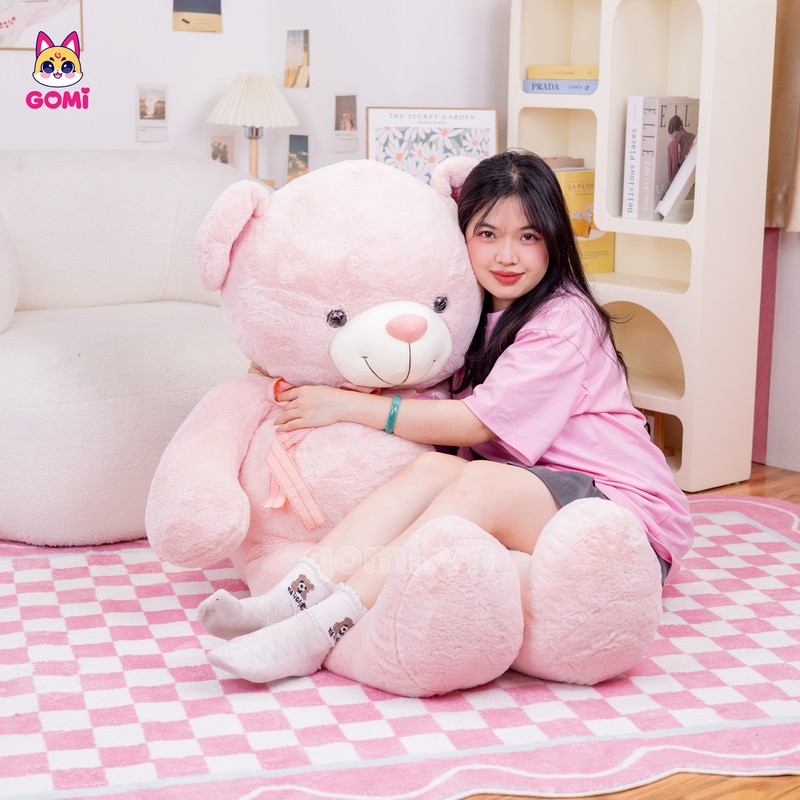 Gấu Bông Teddy Ngực Bánh Kem