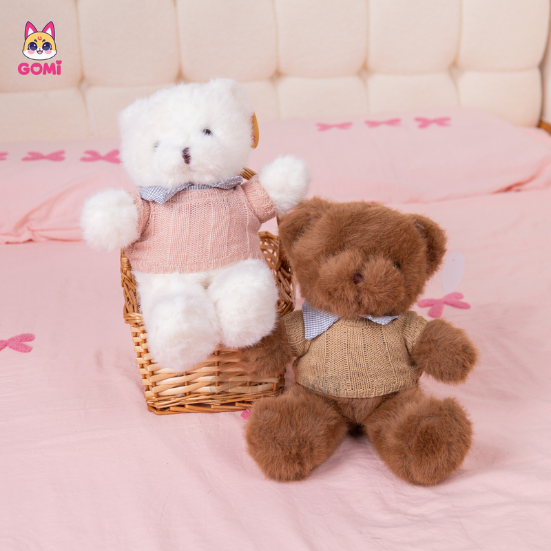 Gấu Bông Teddy Áo Cổ Cà Vạt