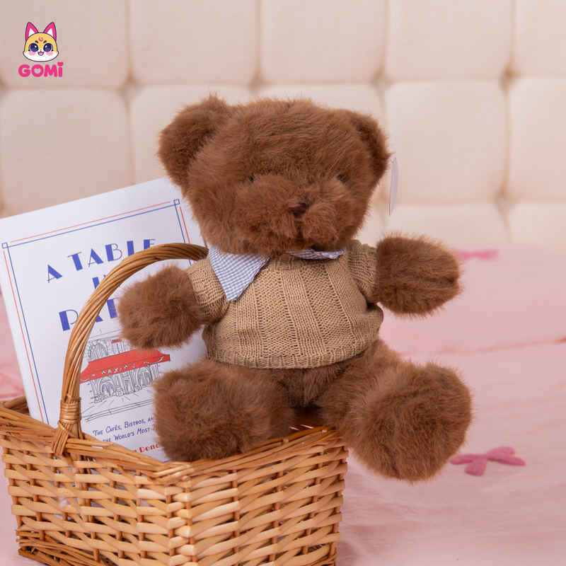 Gấu Bông Teddy Áo Cổ Cà Vạt