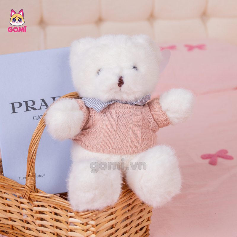 Gấu Bông Teddy Áo Cổ Cà Vạt